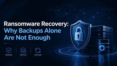 Ransomware Recovery Why Backups Alone Are Not Enough