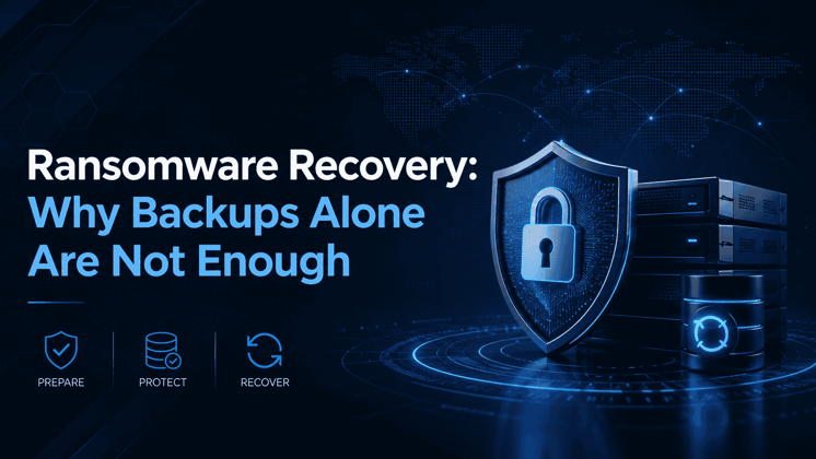Ransomware Recovery Why Backups Alone Are Not Enough